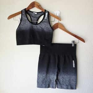 Gymshark Adapt Ombre Seamless set Top (S) Bottom (S)
